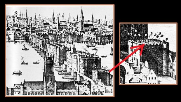 Long View & London Bridge Heads