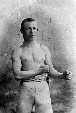 Dick Burge in his fighting days.