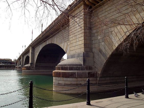 John Rennie's London Bridge as it now stands in Arizona...