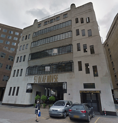 St Olaf House (constructed between 1928-32).