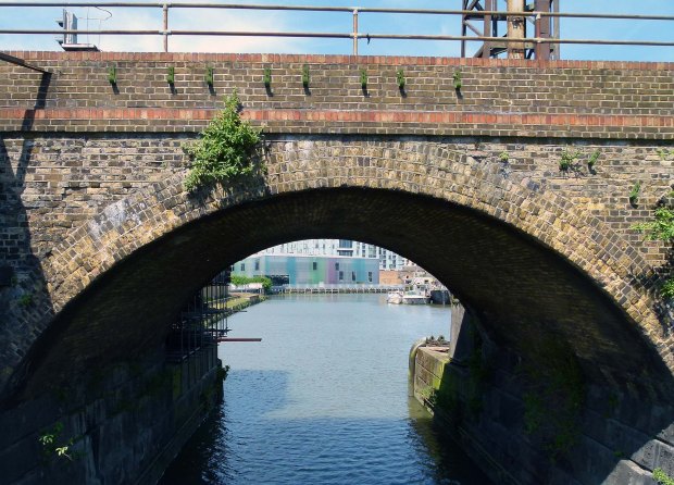 The arches cross Deptford Creek.