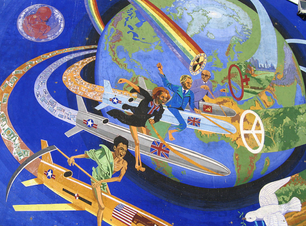 Riders of the Apocalypse (Image: London Murals website).