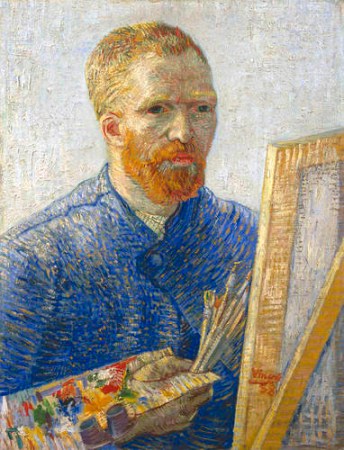 Vincent van Gogh, 1853-1890 (self portrait painted 1888).