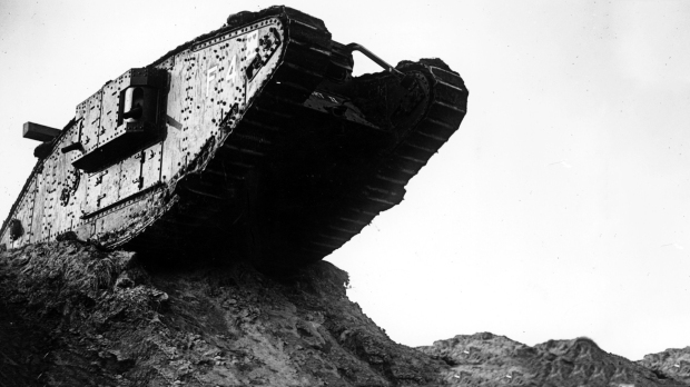 A WWI Tank.