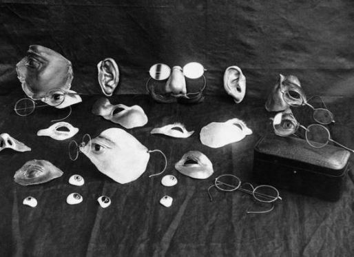 Bits and bobs from Derwent Wood's 'Tin Nose Shop' (image: The Imperial War Museum).