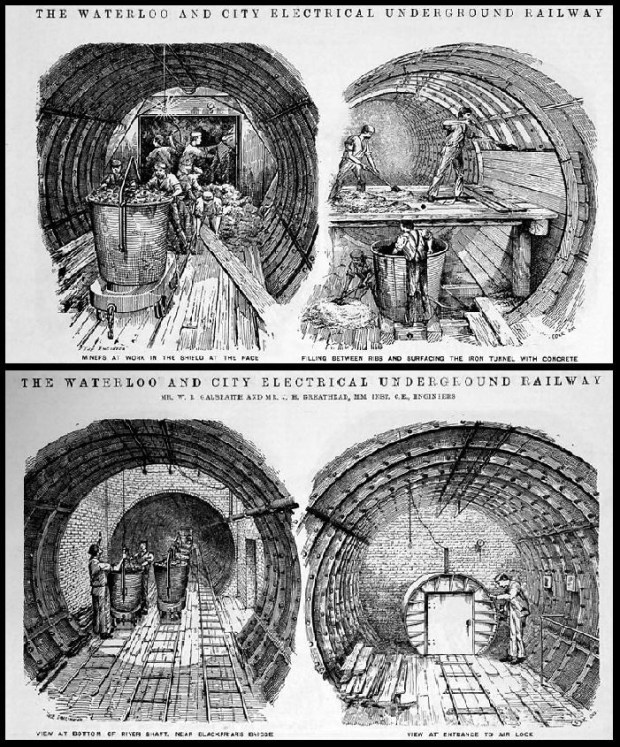 The Greathead Shield in action (image: Wikipedia).