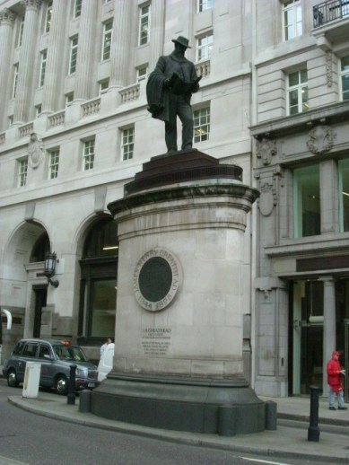 James Henry Greathead's statue (image: Geograph). 