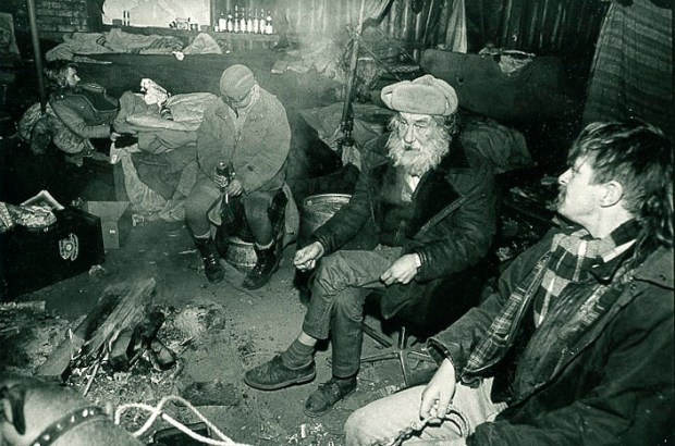 Cardboard City in the 1980s (image copyright Liz Hamlyn)