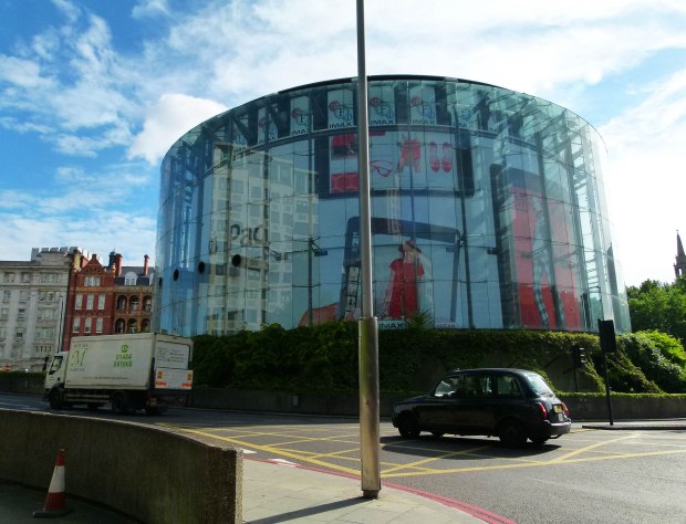 The IMAX cinema which now occupies the Bullring