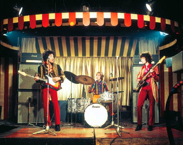 The Jimi Hendrix Experience conducting a sound check at the Marquee (image: Ray Stevenson)