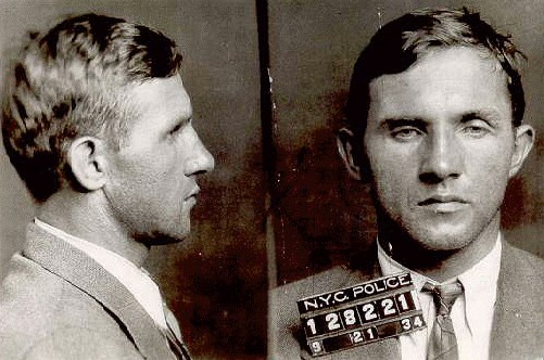 Bruno Hauptmann police mug shot