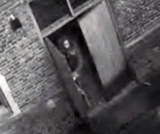 Close up of the mysterious Hampton Court figure