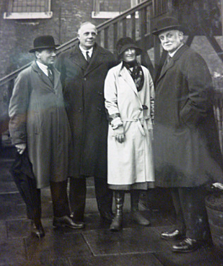 Ada Salter with George Lansbury in 1930 (image: Southwark Local History Library & Archive)