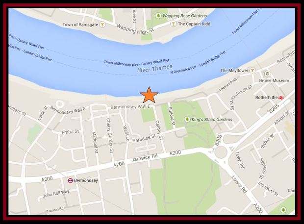 Location of Dr Salter's Daydream statue