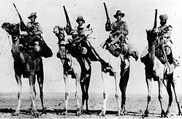 Band of Brothers: Imperial Camel Corps troops from Britain, New Zealand, Australia and India