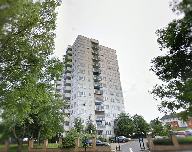 The Harlech Tower (aka Nelson Mandela House), Acton (image: Google)