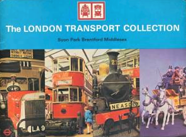 Programme from the 1970s for the London Transport Collection at Syon Park