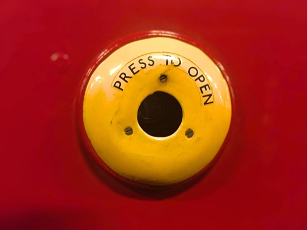 Vintage door button