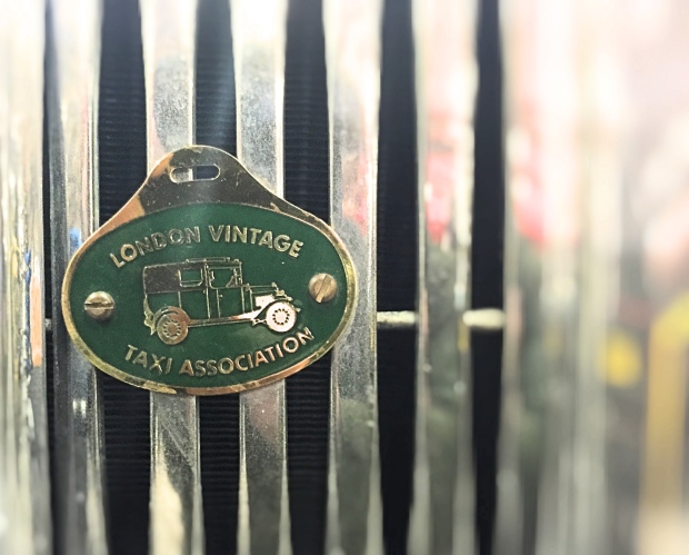 London Vintage Taxi Association badge 